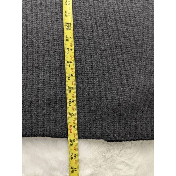 Vince Dark Gray Open-Front Cardigan - Picture 8 of 9